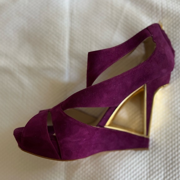 Christian Dior Suede Purple Sandals Size: EU 39 - Picture 3 of 10